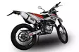 GPR Beta Rr 125 Enduro Lc 4t 2010/16 EC-Approv. slip-on exhaust Albus Ceramic - Duell MP varaosat ja tarvikkeet - 111312 - 1