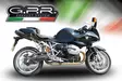 GPR Bmw R 1200 S 2006/08 Pair EC-Approv. slip-on exhaust Furore Nero - Duell MP varaosat ja tarvikkeet - 111422 - 1