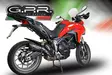 GPR Ducati Multistrada 950 2017/20 e4 EC-Approv. slip-on exhaust GP Evo4 Poppy - Duell MP varaosat ja tarvikkeet - 109742 - 1