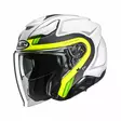 HJC Kypärä F31 Bask Fluo Keltainen/Valkoinen MC3HSF, M - Duell ajovarusteet - 55242 - 1
