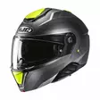 HJC Kypärä i91 Arven Harmaa/Fluo Keltainen MC3HSF, XL - Duell ajovarusteet - 57072 - 1