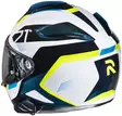HJC Kypärä RPHA 71 Hapel Valkoinen/Fluo Keltainen MC3H M 57-58cm - Duell ajovarusteet - 56222 - 1