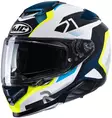 HJC Kypärä RPHA 71 Hapel Valkoinen/Fluo Keltainen MC3H M 57-58cm - Duell ajovarusteet - 56222 - 1