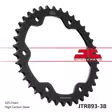 JT Takaratas ZBK - Musta Zinc JTR893.38ZBK - Duell MP varaosat ja tarvikkeet - 117582 - 1
