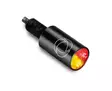 Kellermann Atto® DF LED mini indicator 3 in 1 Integral black w/ clear glass - Duell MP varaosat ja tarvikkeet - 131512 - 1