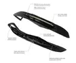Kimpex Rush Suksipari Musta sis. Ohjarit / kiinnitys - Duell MK varaosat ja tarvikkeet - 22472 - 1
