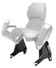 Kimpex Seat Jack LT/DX Kiinnityssarja BRP - Duell MK varaosat ja tarvikkeet - 20432 - 1