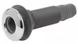 Läpivienti musta muovi 2"1/4 mm 38 w/b-v - Duell venetarvikkeet - 6812 - 1