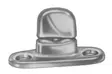 Marinetech Kuomunkiinnike niklattu 17.3mm - Duell venetarvikkeet - 136052 - 1
