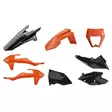 Polisport kit enduro w/ mask EXC/EXCF (17-19) Orange/black (1) - Duell MP varaosat ja tarvikkeet - 129802 - 1