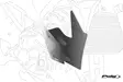 Puig Spares Deflectors Downforce Spoilers Naked C/Black - Duell MP varaosat ja tarvikkeet - 98162 - 1