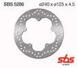 Sbs Jarrulevy Standard - Duell MP varaosat ja tarvikkeet - 122622 - 1