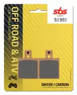 Sbs Jarrupalat Sintered Offroad - Duell MP varaosat ja tarvikkeet - 123752 - 1