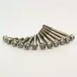 Scar 2 x Titanium hex head flange bolt M6 x 25 - titanium Gr5-Ti - Duell MP varaosat ja tarvikkeet - 74512 - 1
