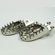 Scar Evolution Footpegs - Honda/Kawasaki Titanium color - Duell MP varaosat ja tarvikkeet - 75822 - 1
