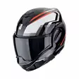 SCORPION Kypärä EXO-TECH EVO FURIO Musta-Punainen, M - Duell ajovarusteet - 50332 - 1