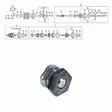SHIMANO NEXUS 7-V (SG-7C25/26/30) vaijerin lukitusruuvi - Duell polkupyörien varaosat ja tarvikkeet - 53032 - 1