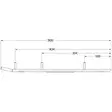 Sno-X Ripper Four Ohjausrauta pari 4" Kovametalli - Duell MK varaosat ja tarvikkeet - 22182 - 1