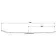 Sno-X Ripper Four Ohjausrauta pari 4" Kovametalli - Duell MK varaosat ja tarvikkeet - 22572 - 1