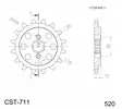 Supersprox / JT Eturatas 711.14 - Duell MP varaosat ja tarvikkeet - 119202 - 1