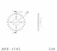 Supersprox / JT Teräs takaratas 1795.22 - Duell MP varaosat ja tarvikkeet - 119372 - 1