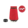 TNT Ilmasuodatin Seed Punainen Kiinitys Ø 28/35mm (Ø 70 - 48mm x p. 100mm) - Duell mopojen varaosat ja tarvikkeet - 115592 - 1