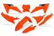 UFO Muovisarja 5-osainen KTM SX/SXF125-450 Neon Orange 23-24 - Duell MP varaosat ja tarvikkeet - 47302 - 1