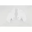 UFO Sivunumerokilvet YZ125/250 02-14 Valkoinen restyling 046 - Duell MP varaosat ja tarvikkeet - 48152 - 1