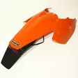 UFO Takalokasuoja Enduro takavalolla KTM EXC 04-07 Oranssi 127 - Duell MP varaosat ja tarvikkeet - 48802 - 1