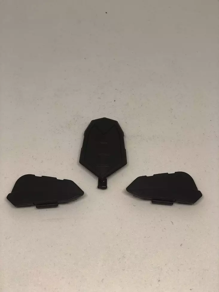Airoh Commander/Commander 2 Kit Tap Coverscrew Peak/Offroad kit - Duell ajovarusteet - 59353 - 1