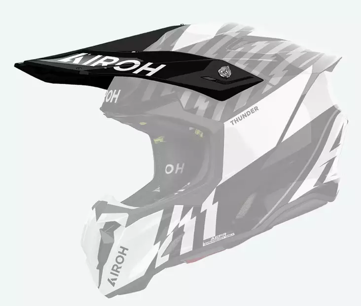 Airoh Twist 3 Peak Thunder Black /White Gloss - Duell ajovarusteet - 59693 - 1