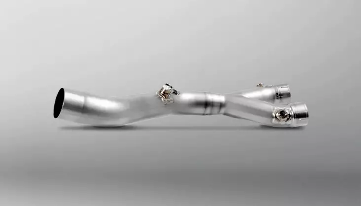 Akrapovic Optional link pipe/collector Titanium YZF-R1 2015- - Duell MP varaosat ja tarvikkeet - 68083 - 1