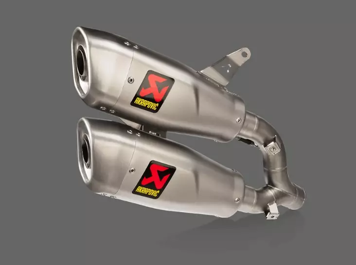 Akrapovic Slip-On Line (Titaani) Monster 2021- - Duell MP varaosat ja tarvikkeet - 68983 - 1