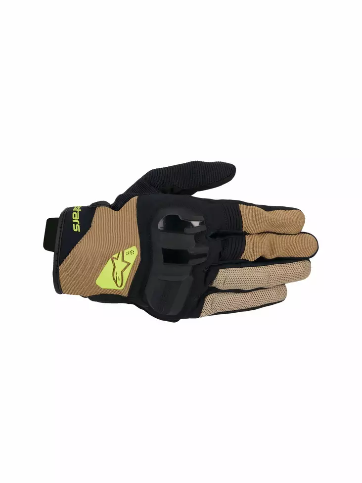 Alpinestars Ajohanskat Chrome v2 Khaki/Musta, M - Duell ajovarusteet - 39593 - 1