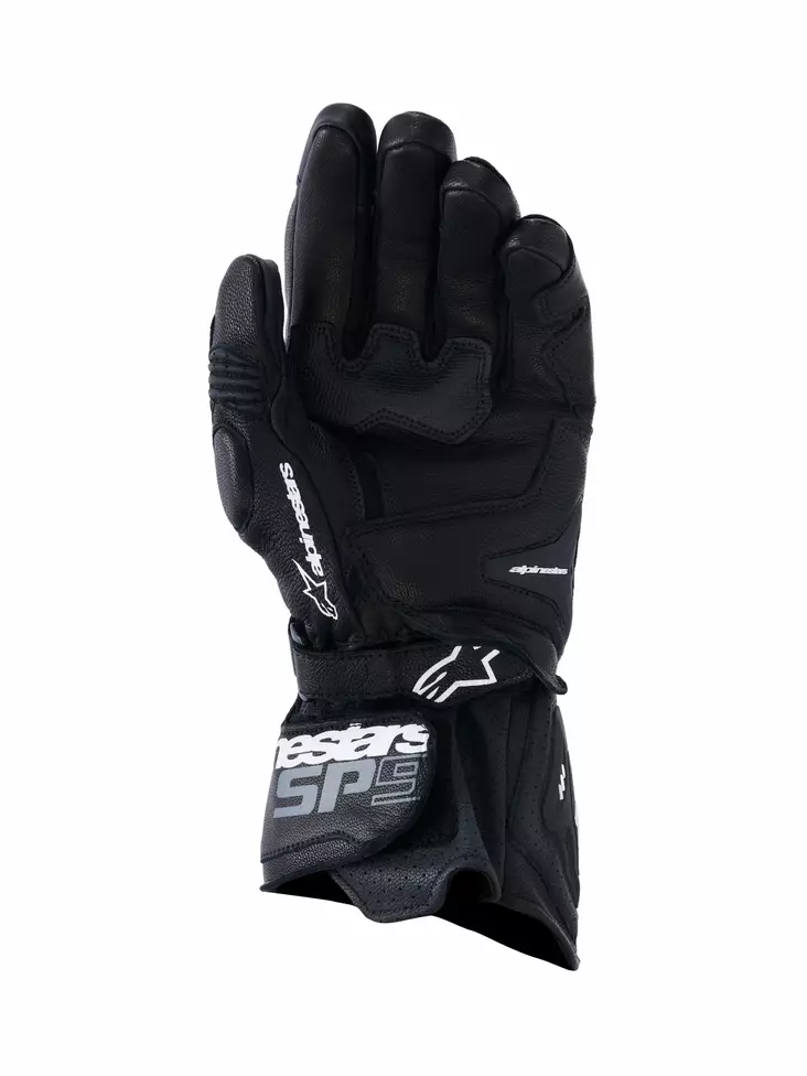 Alpinestars Ajohanskat SP-9 Musta/Valkoinen, XL - Duell ajovarusteet - 40973 - 1