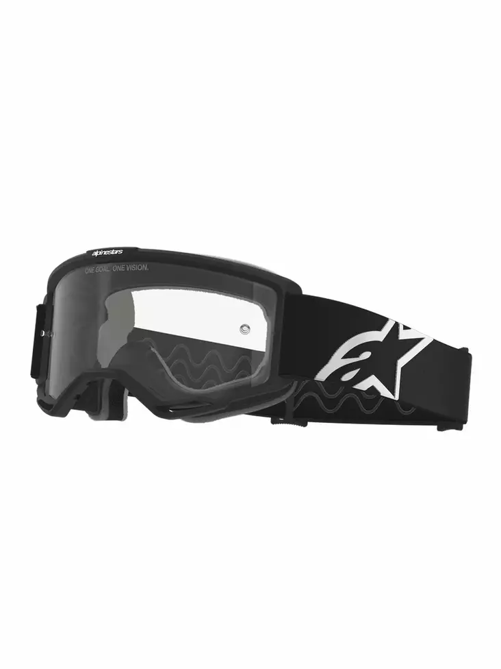 Alpinestars Ajolasit Vision OTG Musta Clear - Duell ajovarusteet - 37913 - 1