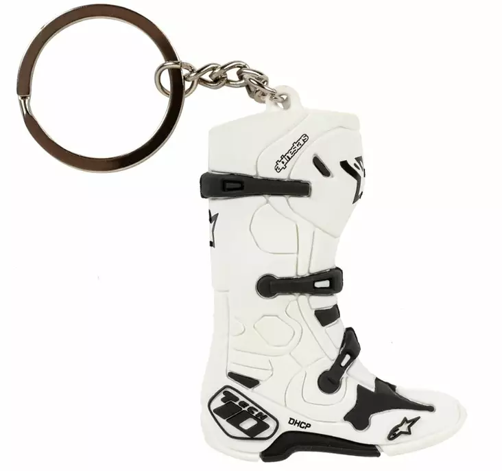 Alpinestars Avaimenperä Tech 10 Valkoinen - Duell ajovarusteet - 35923 - 1