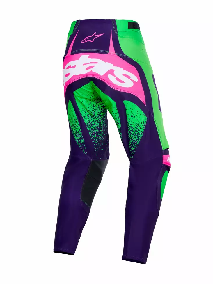 Alpinestars Housut Techstar Nomur Lila/Vihreä/Fluo Pinkki 32 - Duell ajovarusteet - 43993 - 1