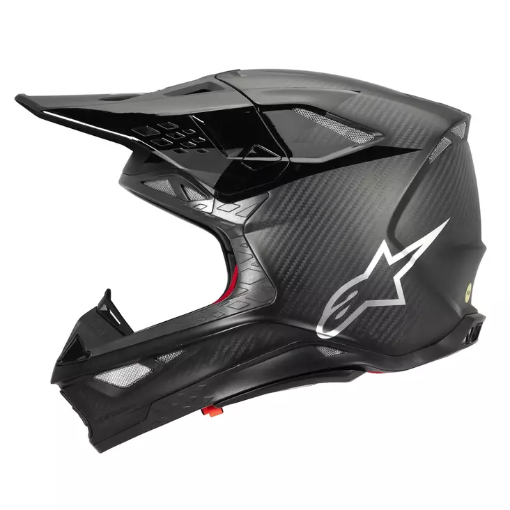 Alpinestars Kypärä S-M10 2206 Fame Musta Carbon, S - Duell ajovarusteet - 36493 - 1