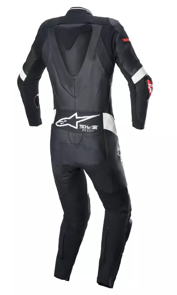 Alpinestars Nahkapuku Naisten 1-pc Tech Air GP Plus Musta/Valkoinen/Punainen 50 - Duell ajovarusteet - 41063 - 1