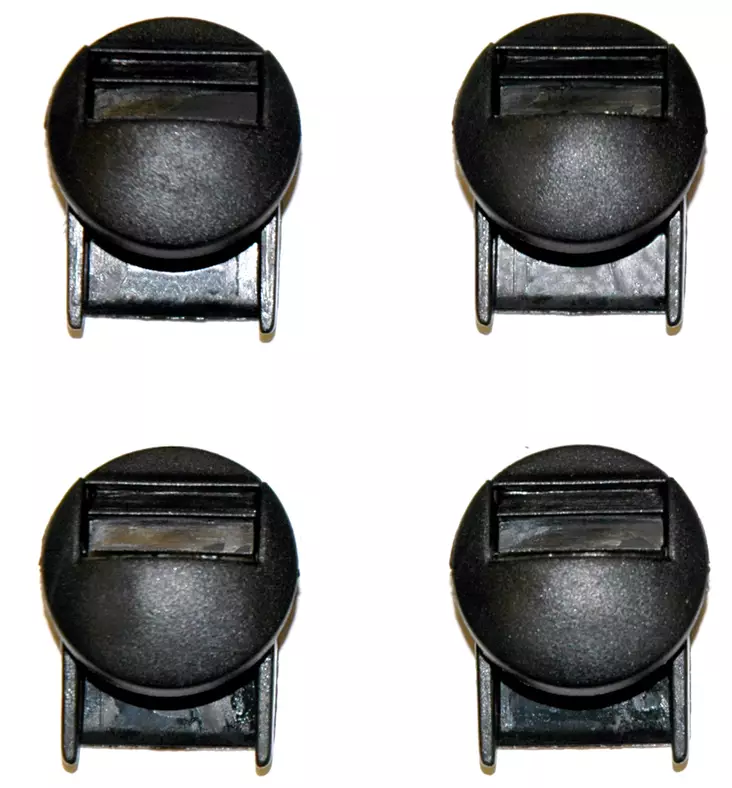 Alpinestars Strap Lock Set Replacement Tec musta (Tech 7, T3s nya, Tech 1) - Duell ajovarusteet - 37753 - 1