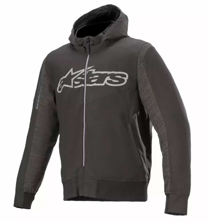 Alpinestars Tekstiilitakki Rhod Windstopper Huppari musta S - Duell ajovarusteet - 41043 - 1