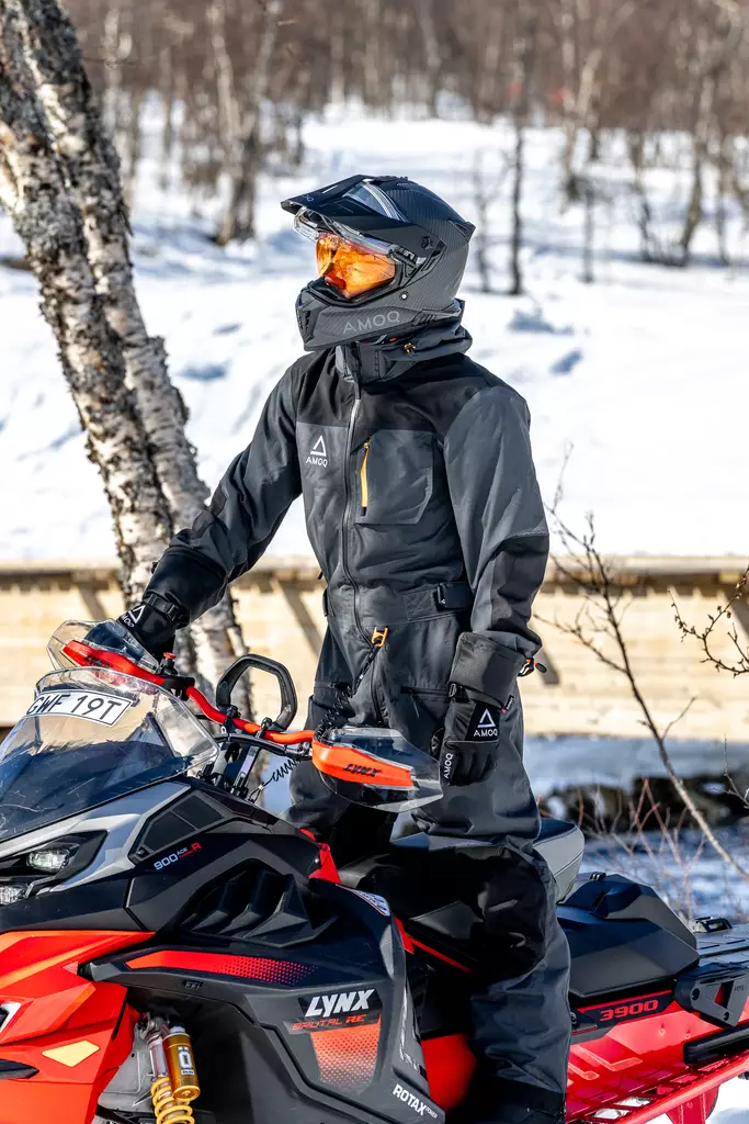 AMOQ Rocket V3 Haalari Harmaa/Musta/Keltainen, XS - Duell ajovarusteet - 51213 - 1
