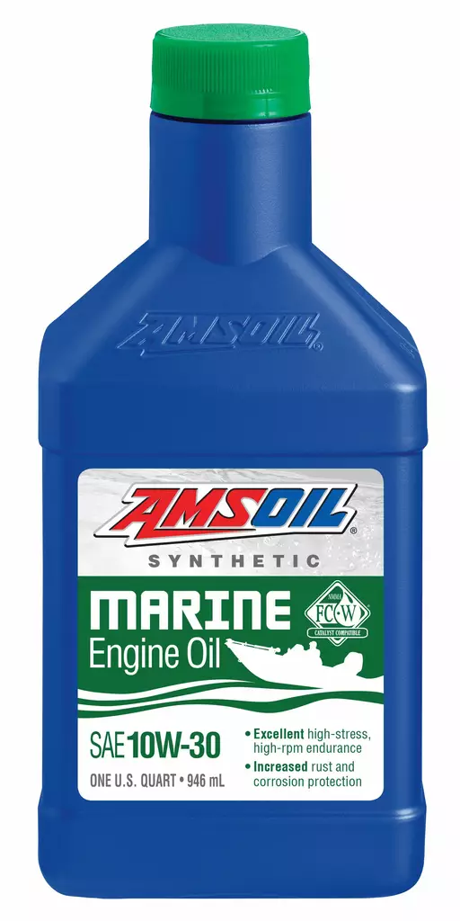 Amsoil 10W-30 Formula 4-Stroke® Marine Synthetic Oil 946ml - Duell öljyt ja muut nesteet - 62733 - 1