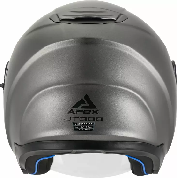 APEX Kypärä JT300 gunmetal matt S - Duell ajovarusteet - 32163 - 1