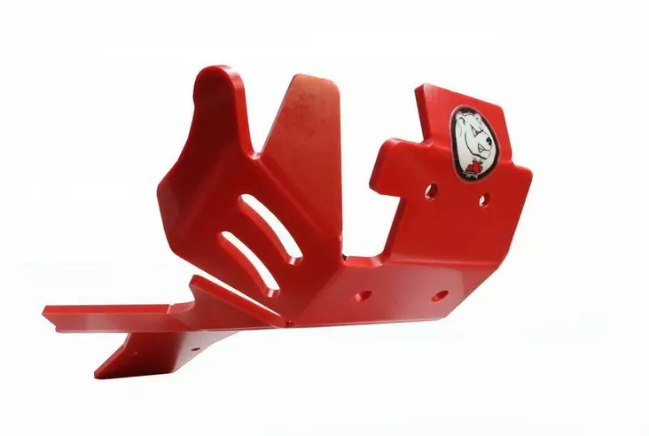 AXP Xtrem HDPE Skid Plate Red Gas-Gas EC250/EC300 18-20 / Rieju MR300 21 - Duell MP varaosat ja tarvikkeet - 86593 - 1