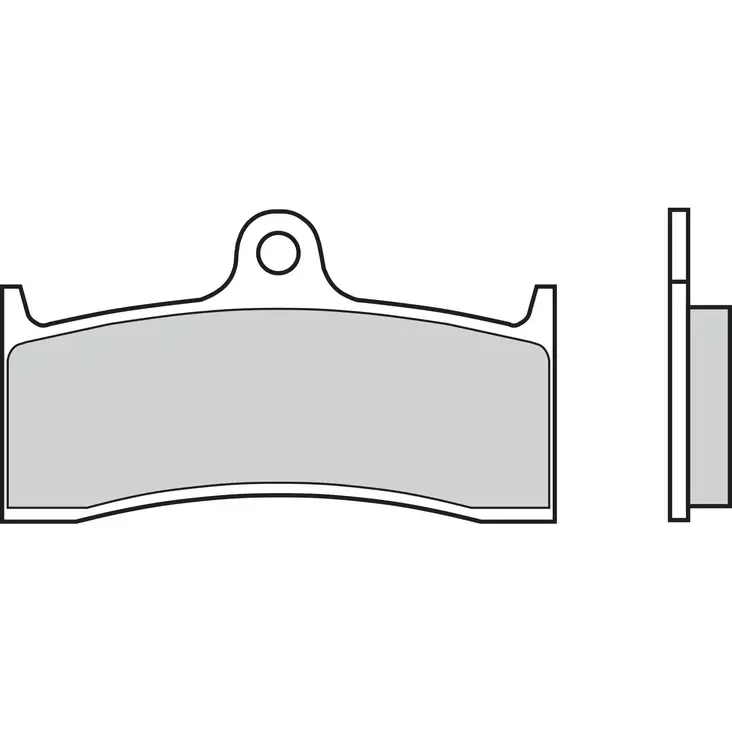 Brembo Jarrupalat Eteen Sintered Road - Duell MP varaosat ja tarvikkeet - 121573 - 1