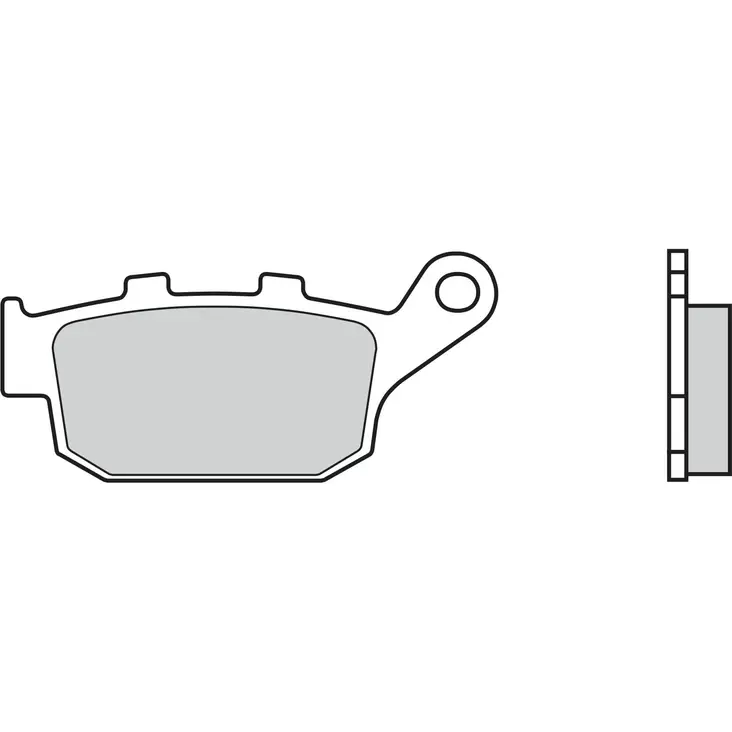 Brembo Jarrupalat Taakse Sintered Road - Duell MP varaosat ja tarvikkeet - 121773 - 1