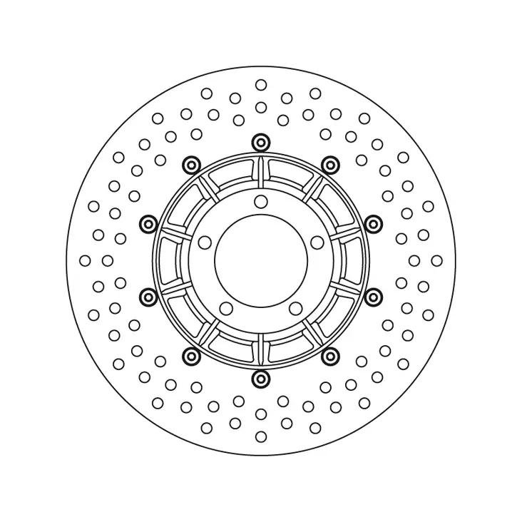 Brembo Serie Oro jarrulevy - Duell MP varaosat ja tarvikkeet - 121933 - 1