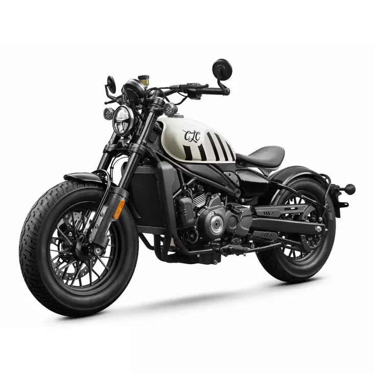 CFMOTO 450CL-C BOBBER - Valkoinen - CFMOTO Moottoripyörät - 1053 - 1
